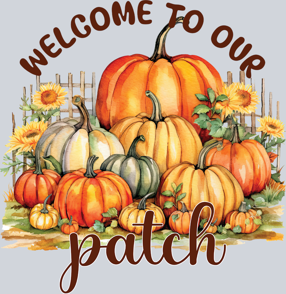 Welcome To Our Patch - STK06424 (DTF Transfers)