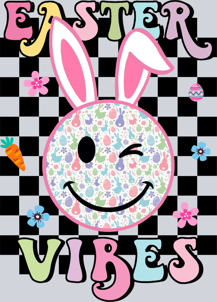 Easter Vibes - STK01806 (DTF Transfers)