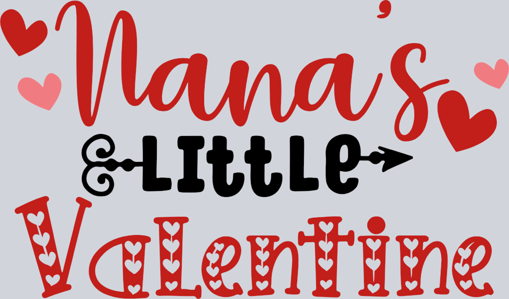 Nanas Little Valentine - STK04470 (DTF Transfers)