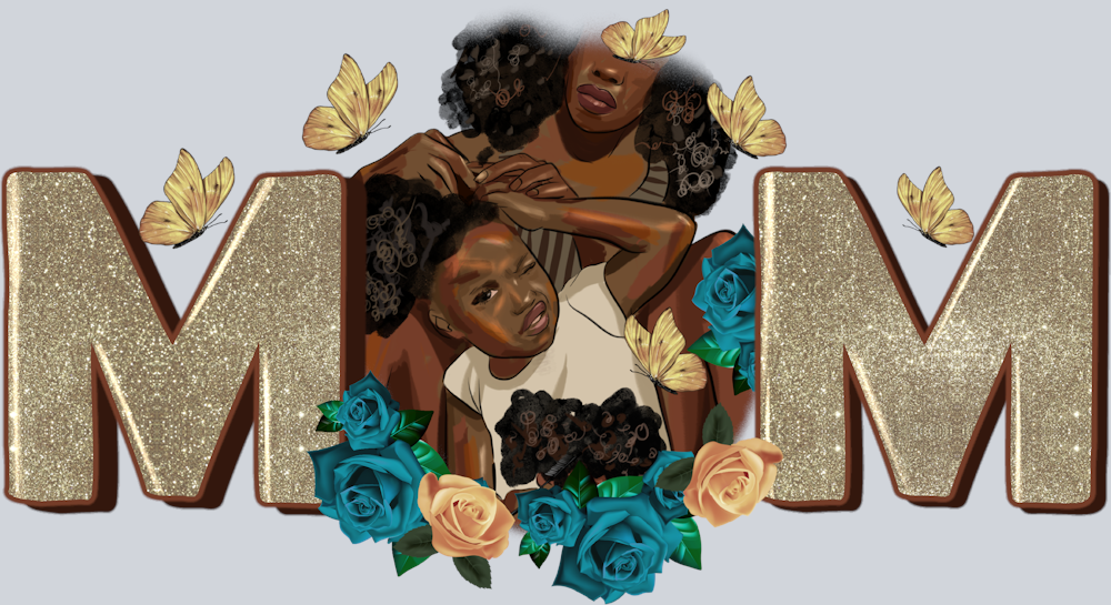 Melanin Mom - STK04173 (DTF Transfers)