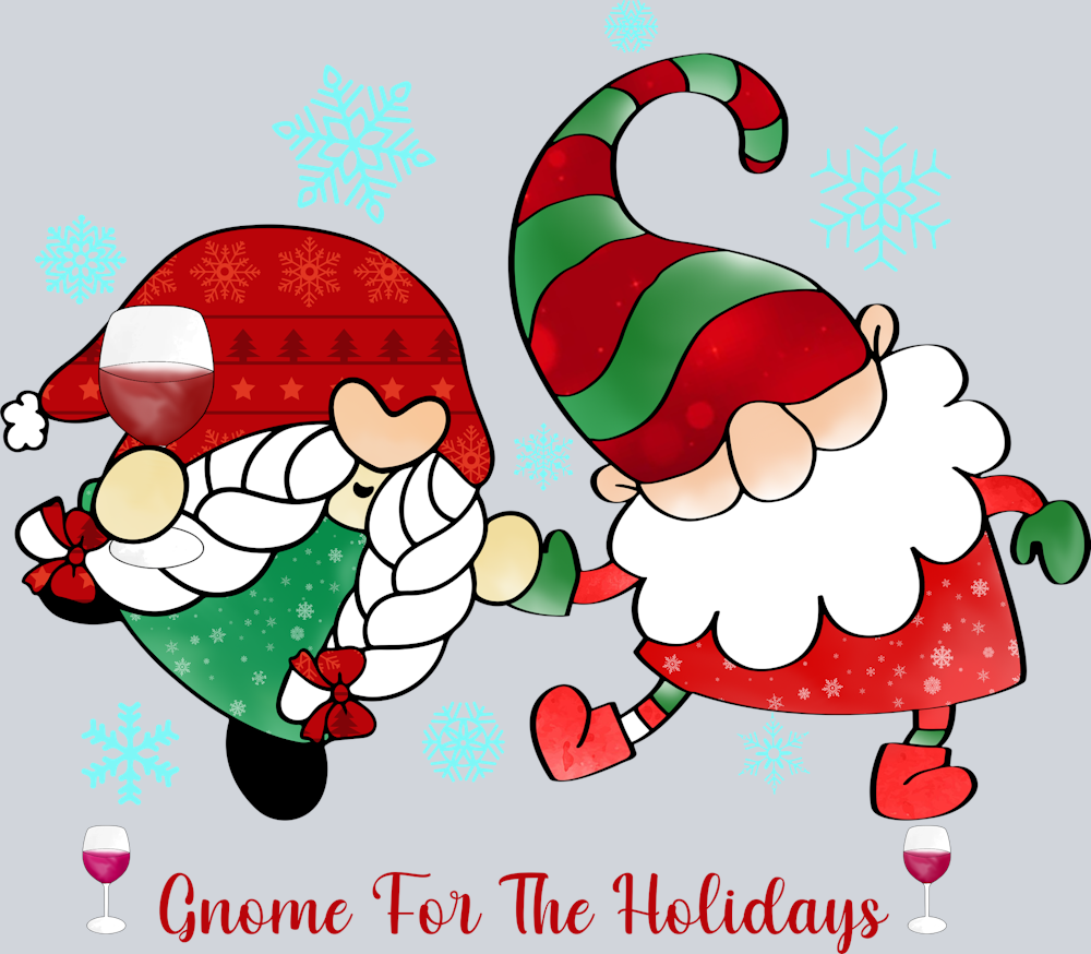 Dancing Gnome For The Holidays - STK01598 (DTF Transfers)