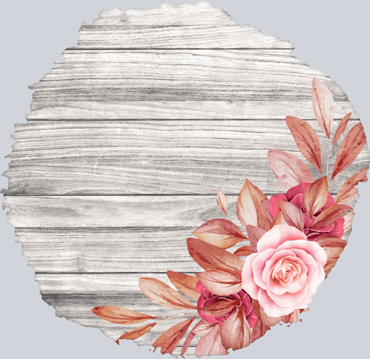Wood Circle 3 - STK06500 (DTF Transfers)