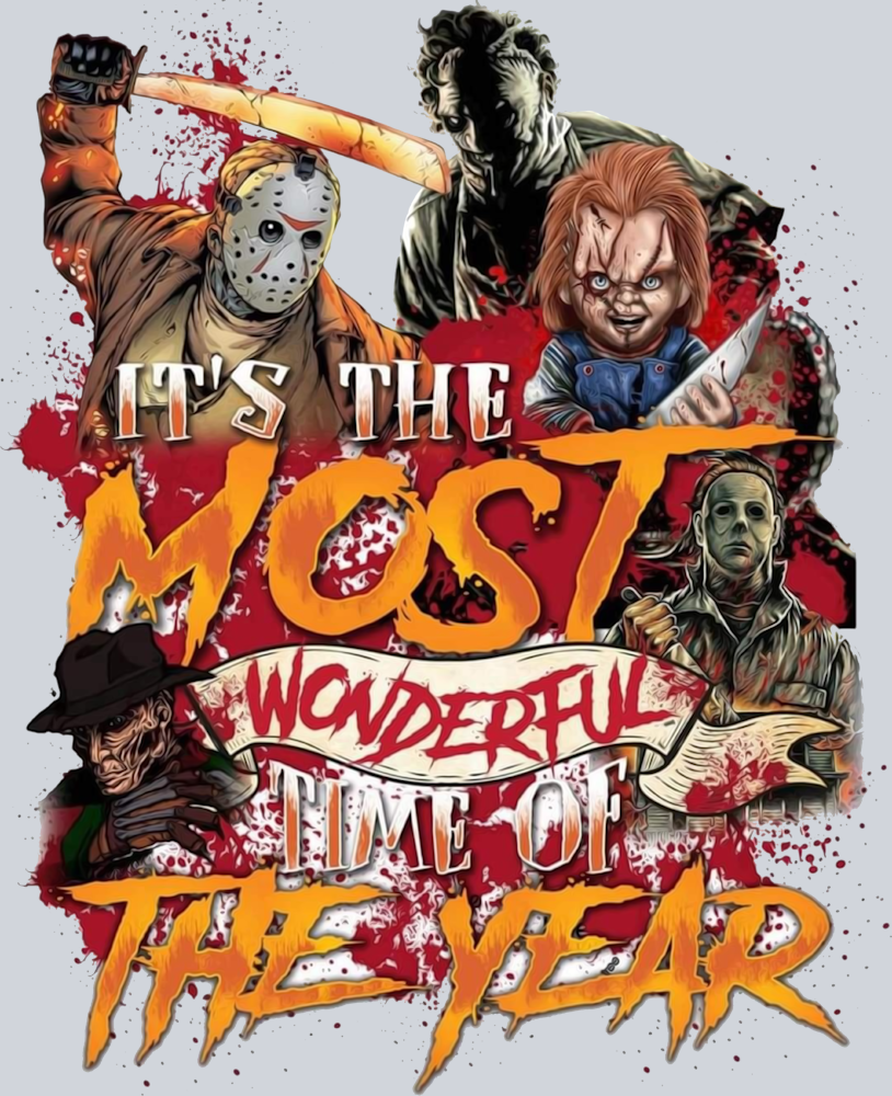 Most Wonderful Time Of The Year Halloween - STK04350 (DTF Transfers)