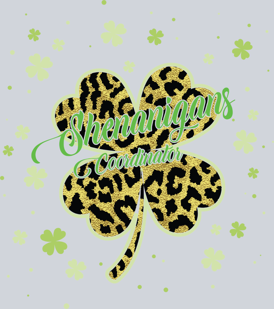 Lucky Shenanigan Coordinator Leopard - STK03906 (DTF Transfers)