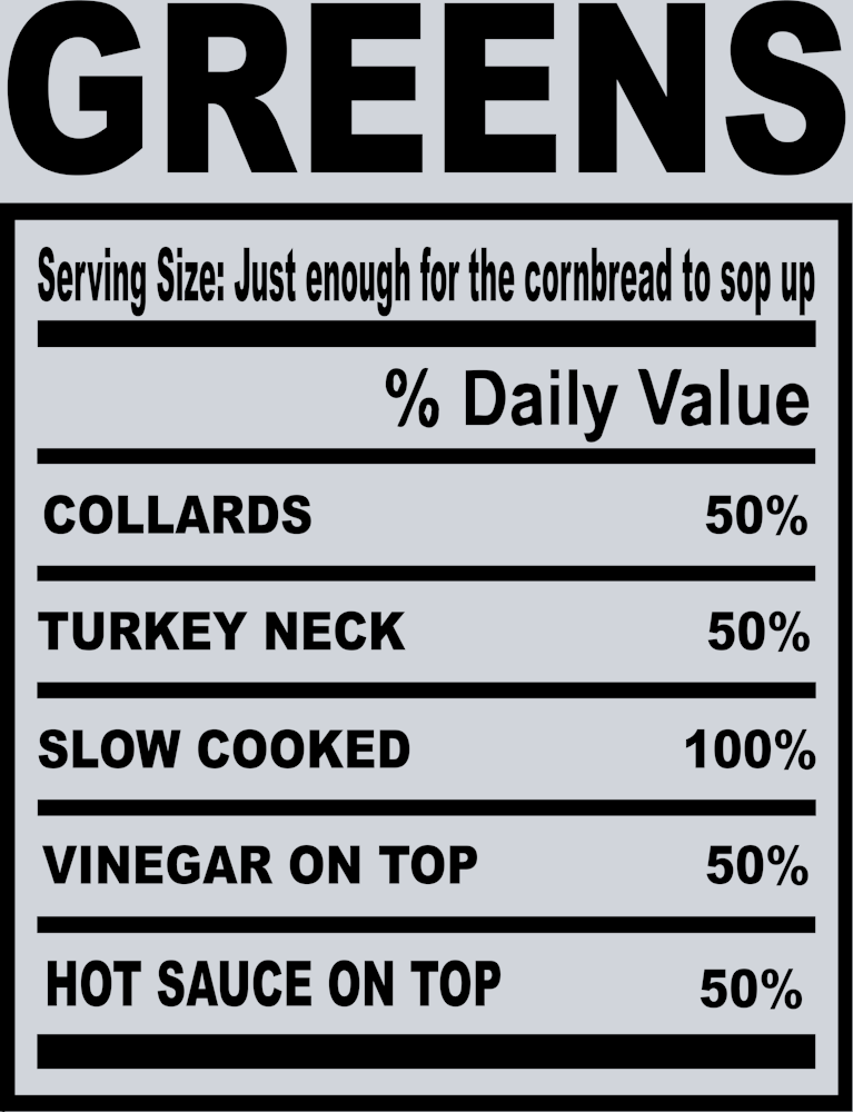 Soul Food - Green 2 - STK05637 (DTF Transfers)
