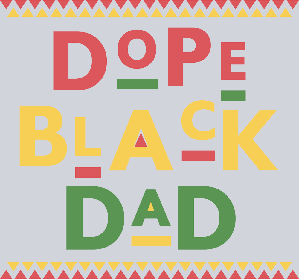 Dope Black Dad 3 - STK01702 (DTF Transfers)