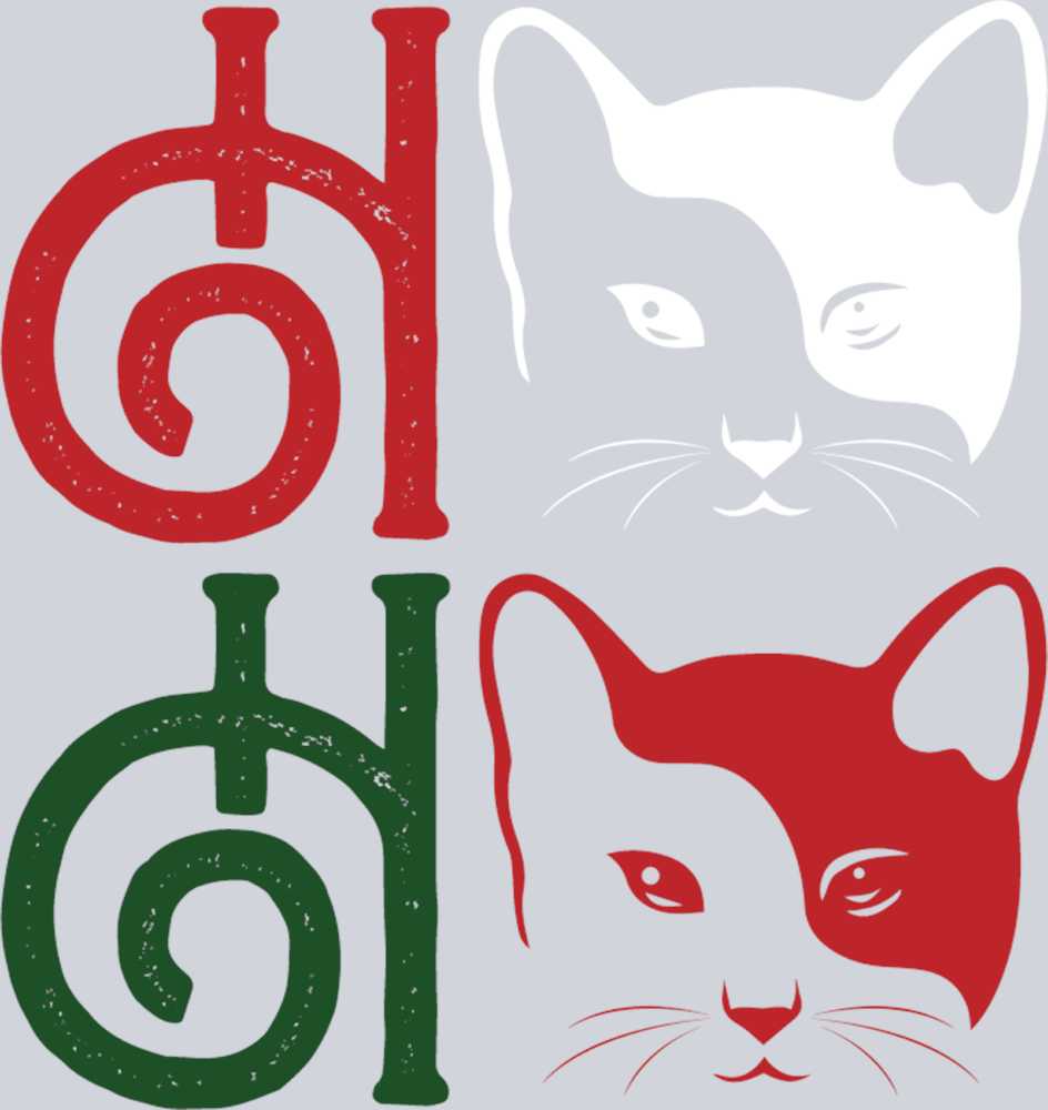 Pets Ho Ho Kitty - STK04864 (DTF Transfers)