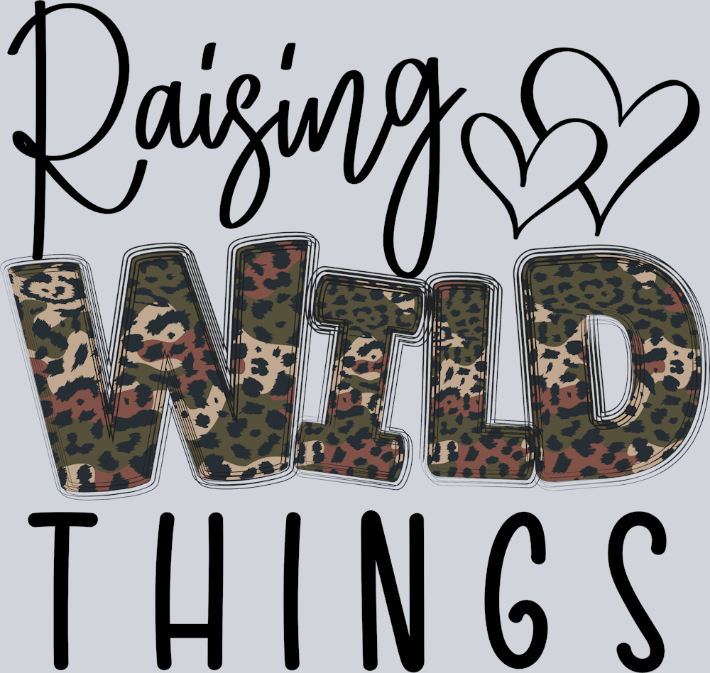 Raising Wild Things - STK05134 (DTF Transfers)