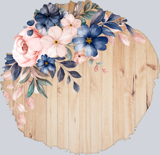 Wood Circle 5 - STK06502 (DTF Transfers)