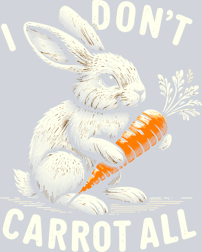 Easter I Don't Carrot All - STK01784 (DTF Transfers)