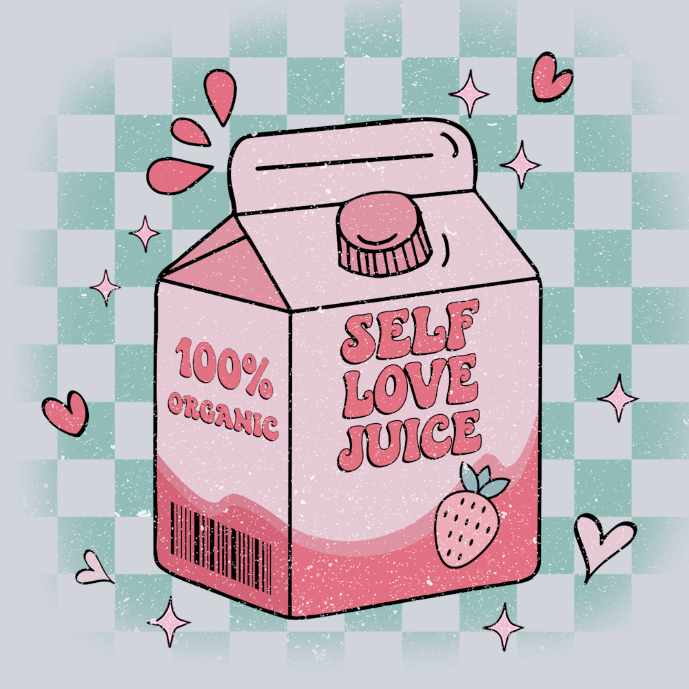 Retro Self Love - STK05225 (DTF Transfers)