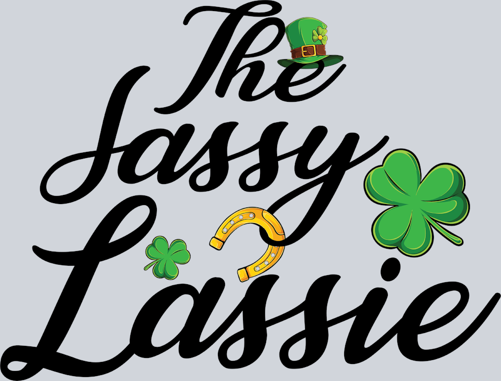 Lucky Sassy Lassie - STK03896 (DTF Transfers)