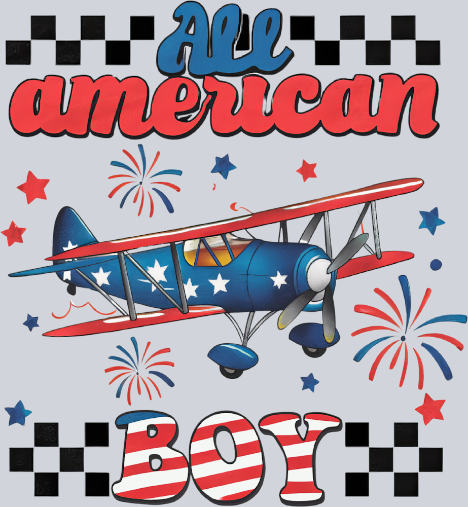 All American Boy 1 - STK00087 (DTF Transfers)