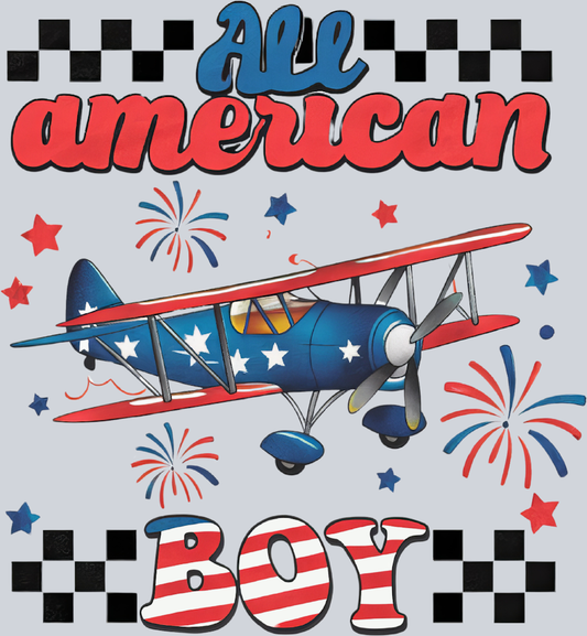 All American Boy 1 - STK00087 (DTF Transfers)