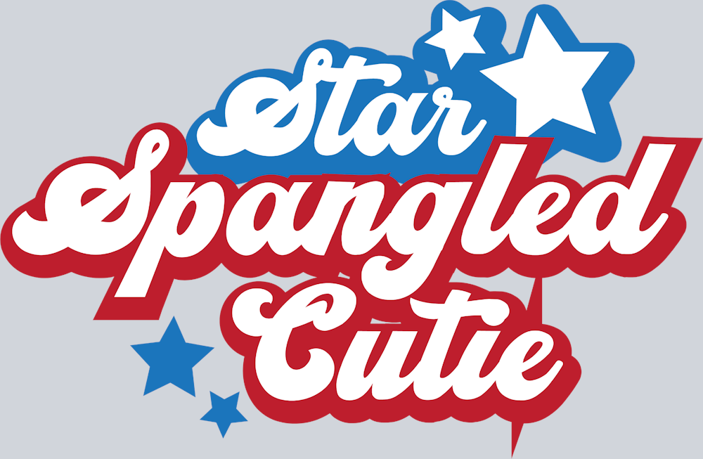 Star Spangled Cutie - STK05790 (DTF Transfers)