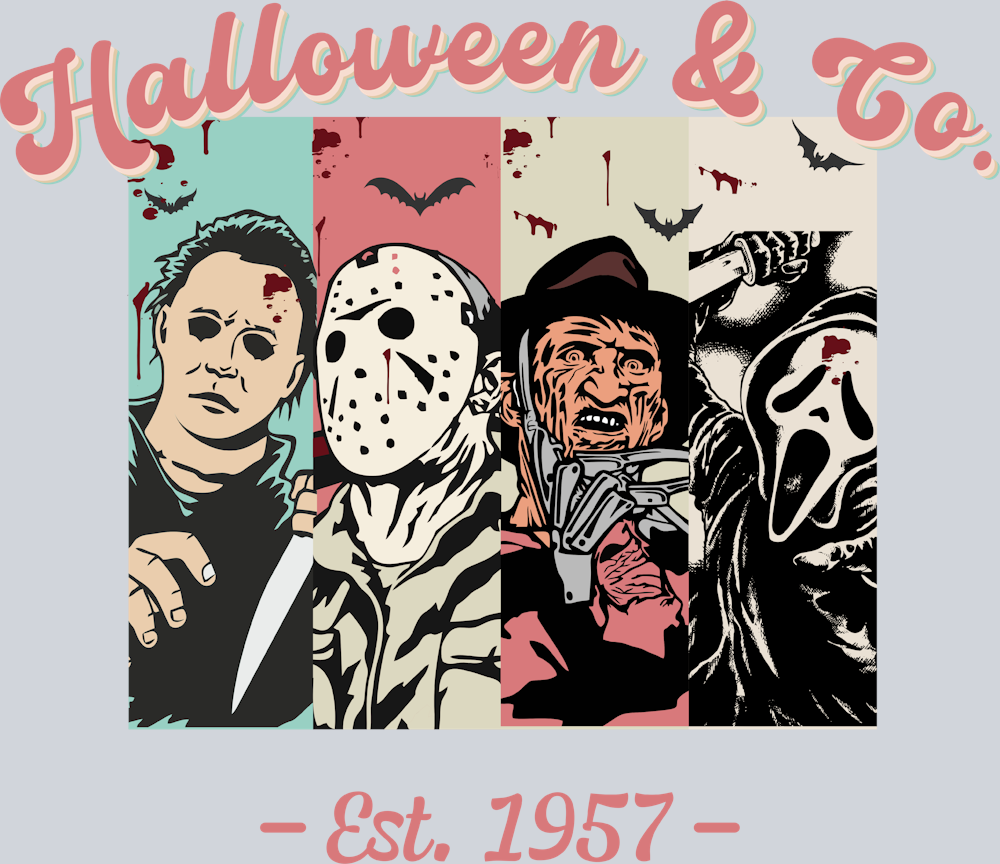 Halloween And Co Est 1957 - STK02458 (DTF Transfers)