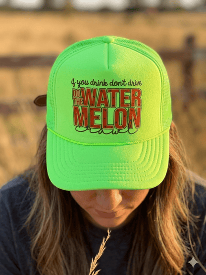 Watermelon Crawl Trucker Hat