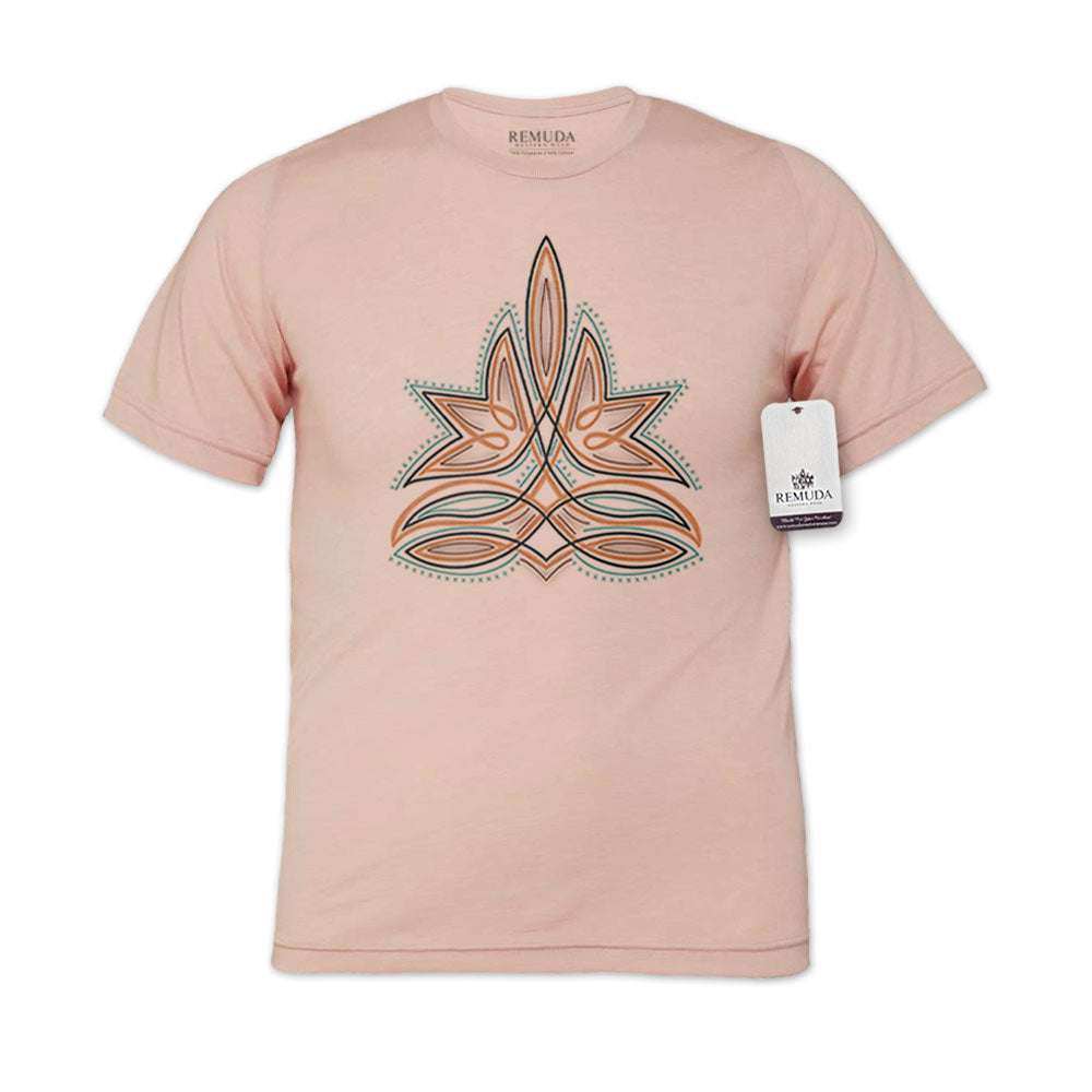 Western Boot Stitch - Adult Unisex Western Tee T-Shirt