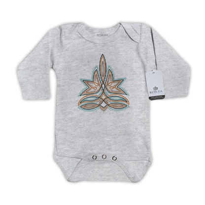 Western Boot Stitch - Infant One Piece Western Romper