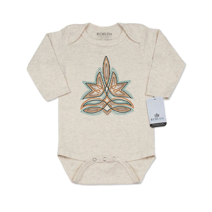 Western Boot Stitch - Infant One Piece Western Romper