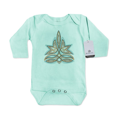 Western Boot Stitch - Infant One Piece Western Romper