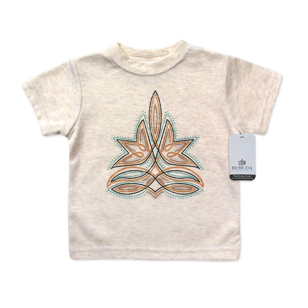 Western Boot Stitch - Infant Kids Tee T-Shirt