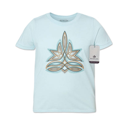 Western Boot Stitch - Youth Western Kids Tee T-Shirt