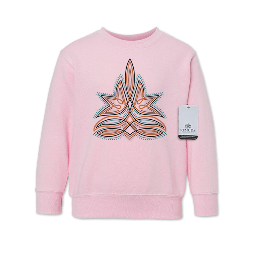 Western Boot Stitch - Western Toddler Sweatshirt