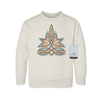 Western Boot Stitch - Western Toddler Sweatshirt