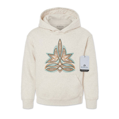 Western Boot Stitch - Youth Kids Western Pullover Hoodie