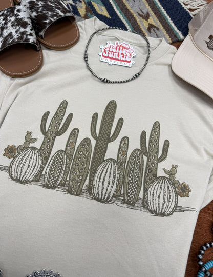 Western Cactus Garden Graphic Tee