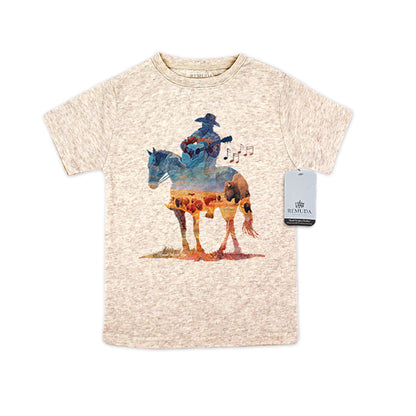 Where The Buffalo Roam - Watercolor Western Toddler Tee T-Shirt