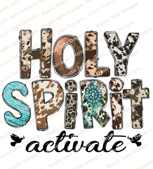 Holy Spirit Activate Sublimation Transfer Paper