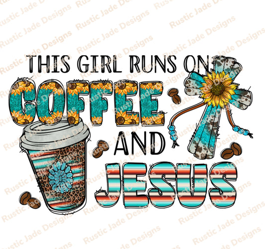 Coffee & Jesus Sublimation Transfer Paper
