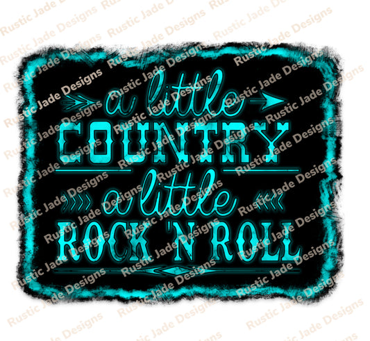 Country/ rock & roll sublimation transfer Paper